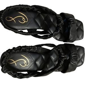 SAM EDELMAN MARLENA PADDED STRAP HEEL